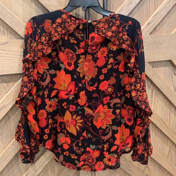 Loft Women’s Floral Blouse - Picture 4 of 5